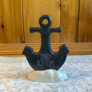 Rae Dunn SANDY BOTTOM anchor decor